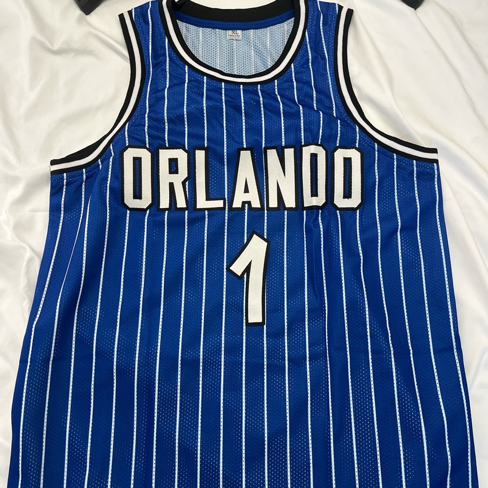 SIGNED PENNY HARDAWAY AUTHENTICATED ORLANDO MAGIC JERSEY - Picture 2 of 2
